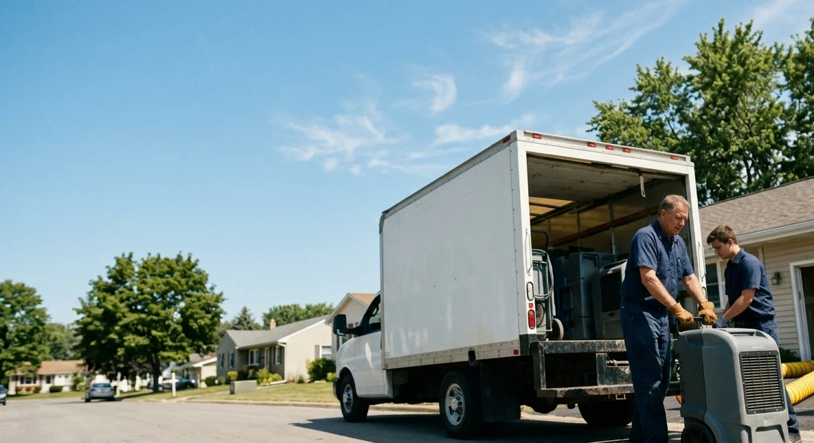 Water Damage Cleanup in Galva, IL near me